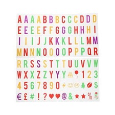 Lot de 104 lettres lumineuses