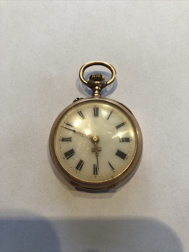 Montre gousset jaune 14 - à, or