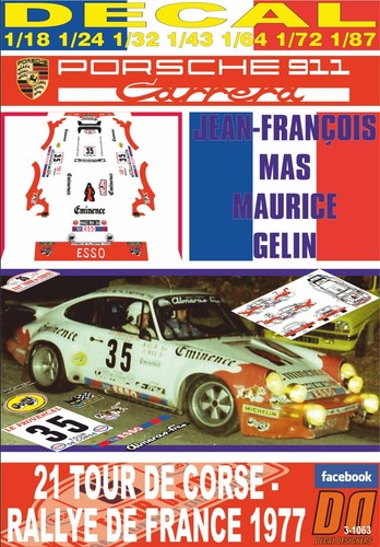 Decal porsche 911 carrera - decal,