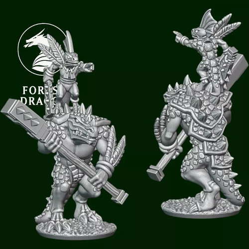 Hommes lézards héros - -,