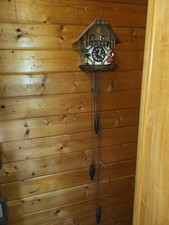 🕰️  ANCIEN COUCOU PENDULE HORLOGE MURALE MADE IN GERMANY