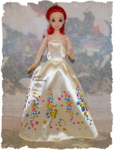 Robe bal barbie ariel - barbie, bratz