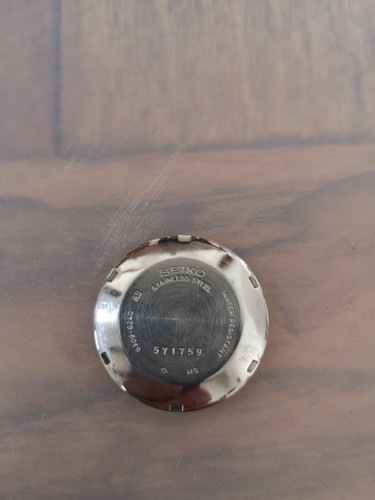 Seiko back cover - back, 6240