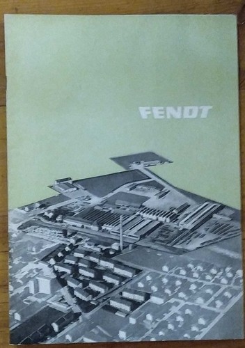 Rare fendt broschüre - rare,