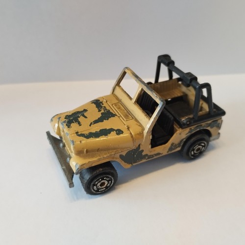 Vintage voiture majorette jeep - majorette,