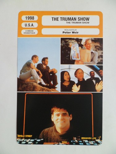 Carte fiche cinema 1998 the - carte,