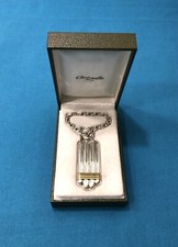 Porte clés CHRISTOFLE modèle ARIA métal argenté Boite coffret clé cadeau homme