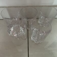 5 VERRES A WHISKY EN CRISTAL DE SEVRES