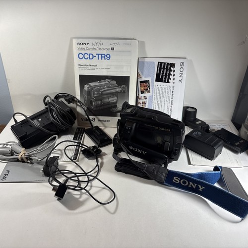 Sony video ccd tr9 - hi,