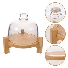  Cloche à dessert en verre