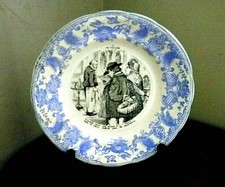 Ancienne assiette porcelaine