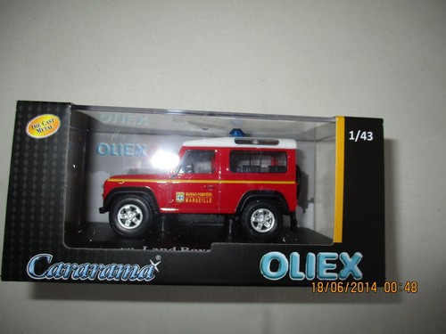 Miniature land rover - 1/43,