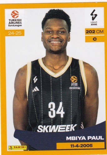 Panini 2024 euroleague - panini, 2024-25
