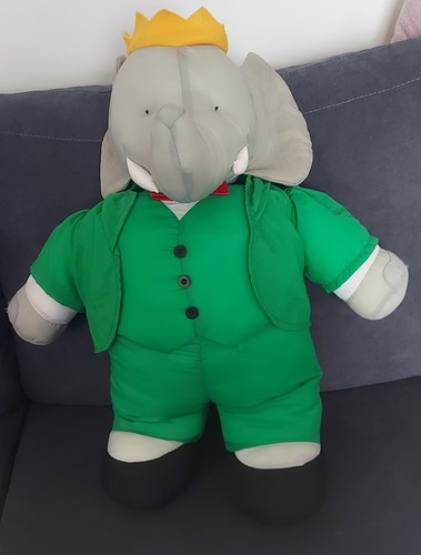 Grande peluche babar cm - grande, 50