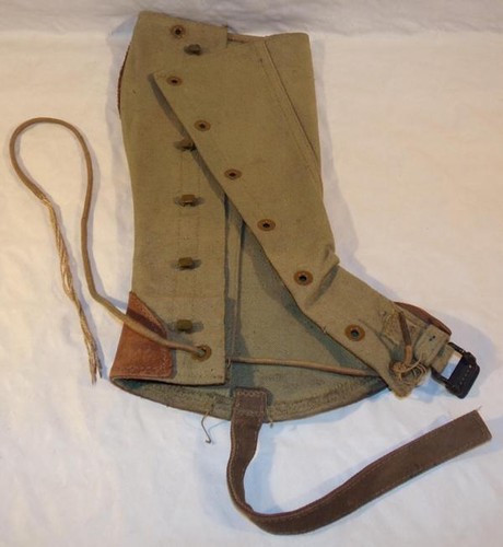 Une guêtre modèle 1917