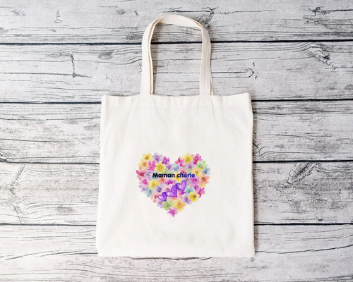Tote bag maman chérie sac - tote,