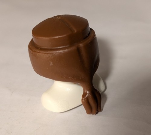 Playmobil cheveux marron natte - cheveux,