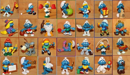 Schtroumpf figurines - schtroumpf,