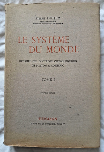 Système monde par duhem - monde,
