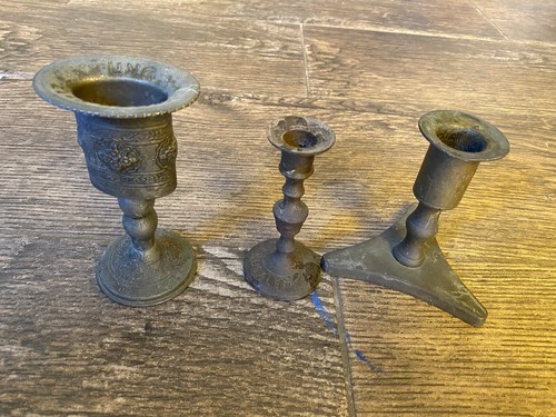 Ancien bougeoir shabbat - ancien,