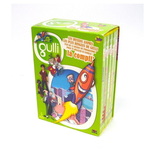 Coffret dvd gulli dessins - coffret,