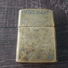 Carte Zippo Vietnam 1968 1969