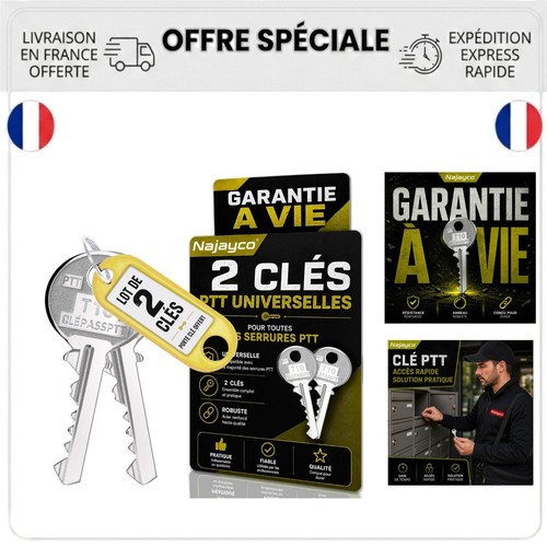 Lot clés passe partout - lot,