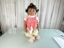 Poupée d'artiste Monika Peter poupée en vinyle légère 82 cm. Bon état