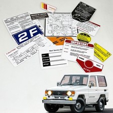 Autocollants d'avertissement