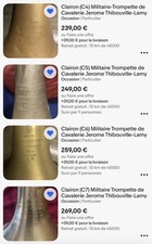 4 Clairons (C12) Trompette de