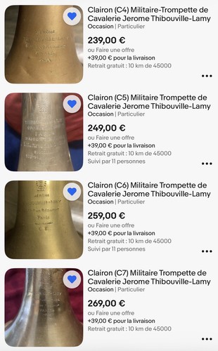 Clairons trompette de - clairons,
