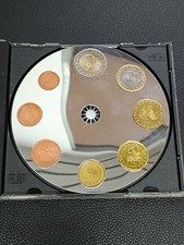 Série Pièces De Monaco 2001 dans boitier CD 1 ct À 2 Euros 