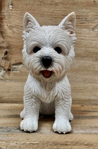 Dog westie puppy - puppy, resin
