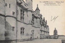 37 loches Le Château Royal la façade Renaissance 30292