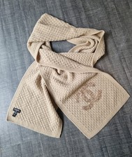 Echarpe CHANEL ? 100 % Cachemire Beige ❄️ CHANEL Scarf Cashmere