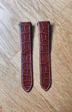 Bracelet de montre Cartier Roadster alligator Neuf Watch strap