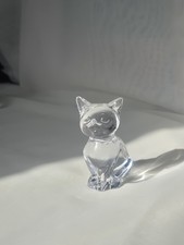 Daum , Chat En Cristal Signé