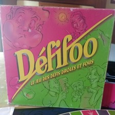 Defifoo Le jeu des défis drôles et fous édition MB de 1998 jeux de société 8 +