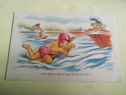 Cpa fantaisie humour - fantaisie,