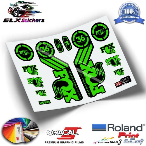 Autocollants flor fox - autocollants,