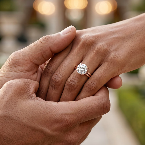 Bague diamant carats - diamant, or