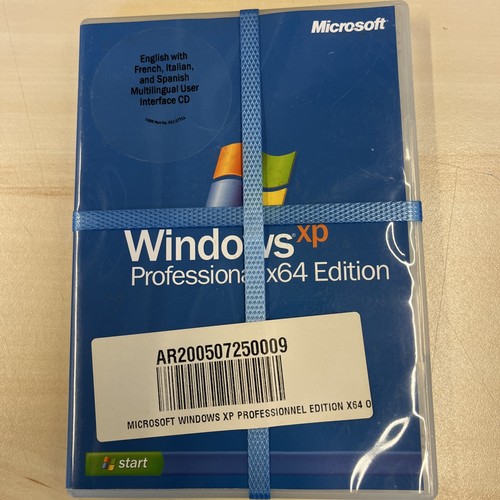Windows professionnal x64 - xp,