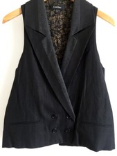 COTE LAC GILET FEMME NOIR T1