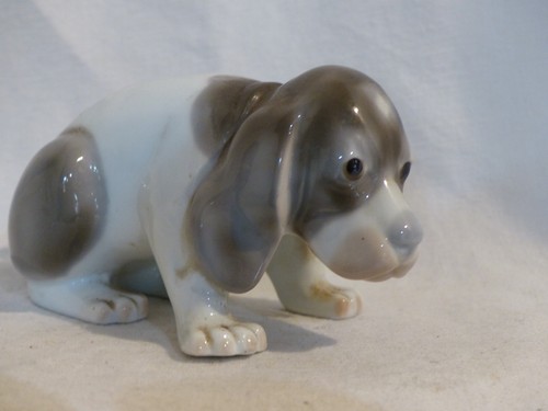 Chien porcelaine lladro beagle - porcelaine,