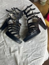 Chaussures plateforme été Free Lance 38/39 entièrement cuir