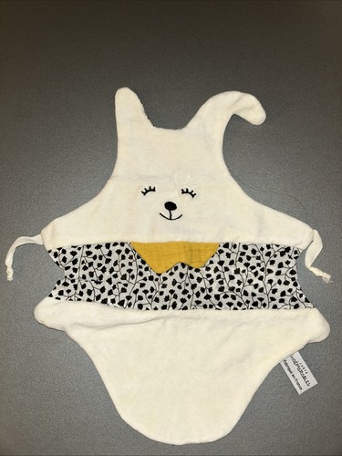 Doudou plat lapin étiquette - doudou,