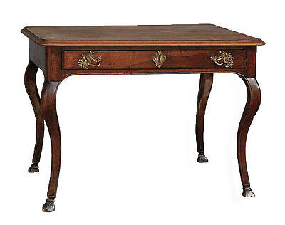 Bureau noyer louis à - en,