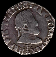 1/2 Franc Henri IV - 1604 - Atelier F - TB+