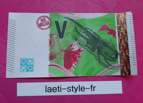 J021 rare billet euro no - billet,