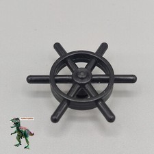 Playmobil roue timon noir